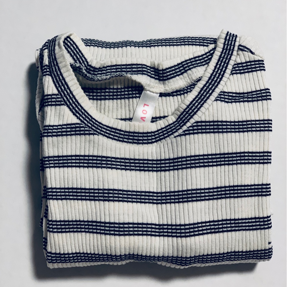 Long Sleeve Ribbed Sweater